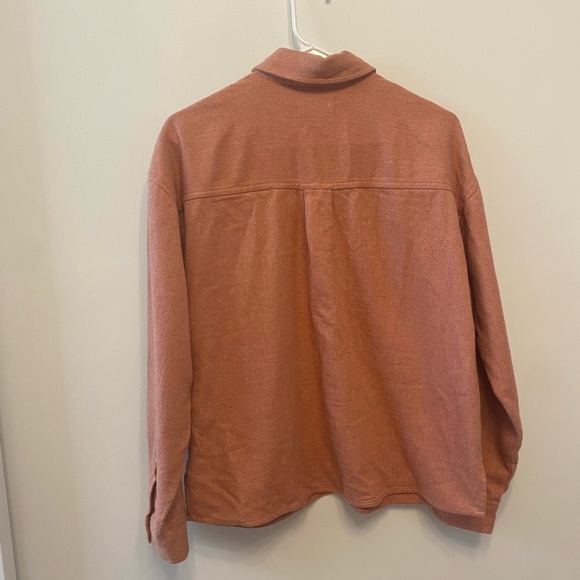 Madewell pink flannel size small - Picture 2 of 6